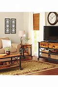 Image result for TV Console with Fireplace and Coffee Table