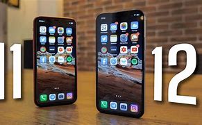 Image result for iPhone 11 vs 12 Red
