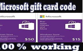 Image result for Microsoft Store Gift Card Codes Unused
