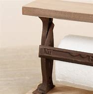 Image result for Wooden Kitchen Towel Holder