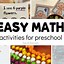 Image result for Easy Preschool Math