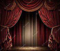 Image result for Red Stage Curtains