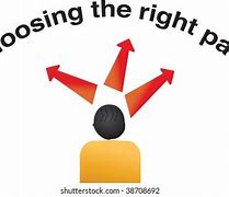 Image result for Choosing the Right Path Cartoon