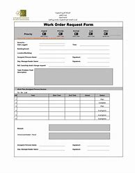 Image result for Template for Work Order Form