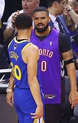 Image result for Drake at the NBA Finas