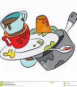 Image result for Free Clip Art Dishes Black and White