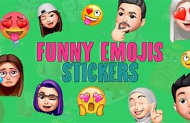 Image result for Funny Emoji Stickers