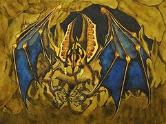 Image result for Vampire Bat Painting