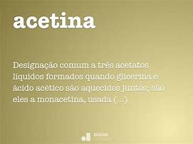Image result for acetina