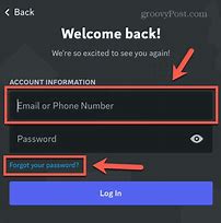 Image result for Forgot Discord Password