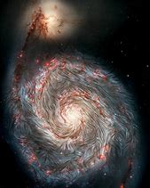 Image result for Whirlpool Galaxy Hubble Telescope