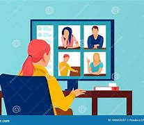 Image result for Group Video Call Cartoon