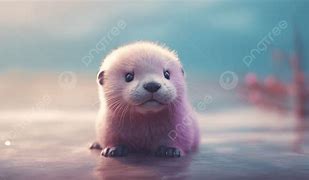 Image result for Pink and Purple Otter
