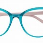 Image result for Clear Frame Cat Eye Glasses