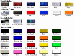Image result for 2019 Toyota Color Chart