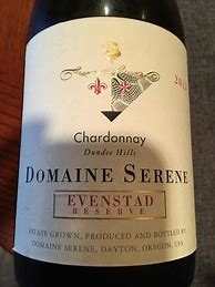 Image result for Serene+Chardonnay+Evenstad+Reserve