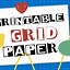 Image result for Grid Writing Paper