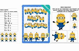 Image result for Minions PE Kit Minion Math