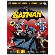 Image result for Batman Sticker Book