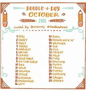 Image result for October Drawing Challenge