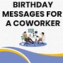 Image result for Birthday Message for CoWorker