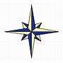 Image result for Compass Rose with Cross Drawing