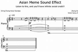 Image result for The Asian Piano Song Meme