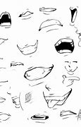 Image result for Anime Mouth Drawing Dragon Ball Z