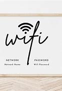 Image result for Wifi Password Card Template