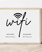 Image result for Free Printable Wi-Fi Sign Template Word