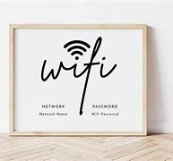 Image result for Labels for Wifi Password