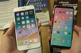 Image result for Galaxy S8 iPhone 7 Plus