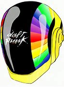 Image result for Daft Punk Mask Drawn