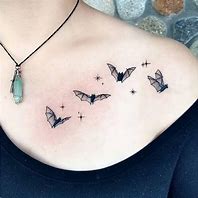Image result for Cute Bat Couple Tattoos