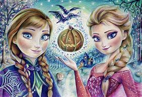 Image result for Frozen Halloween Fan Art