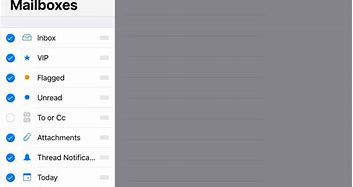 Image result for iPad Mail Filters