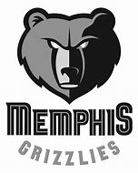 Image result for Memphis Grizzlies Logo Black and White