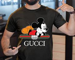 Image result for Gucci Mickey Mouse Shirt Logo