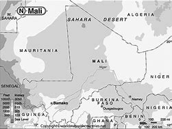 Image result for Mali Africa Map