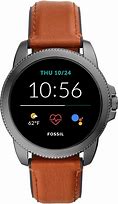 Image result for Smart Watch with Brown Strao