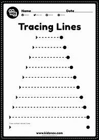 Image result for Tracing Horizontal Lines Worksheets Printable