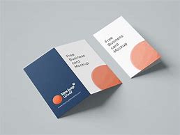 Image result for Folded Business Card Size
