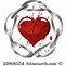 Image result for Heart Chain Clip Art