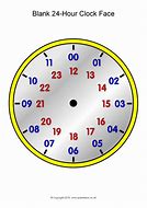 Image result for 24 Anolog Clock