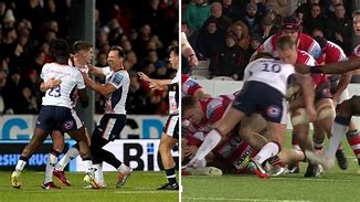 Image result for Owen Farrell Latest High Tackle