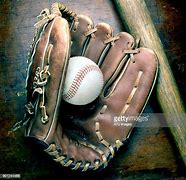 Image result for Original Baseball Glove and Bat