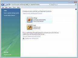 Image result for Windows Vista Parental Controls