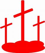 Image result for Red Three Bar Cross Clip Art