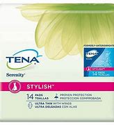 Image result for Tena Incontinence Pads with Wings