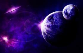 Image result for Purple Galaxy with Planets